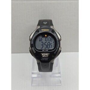 Timex Ironman Classic 30 Lap Watch 40mm Indiglo WR100M New Battery Quartz Mens